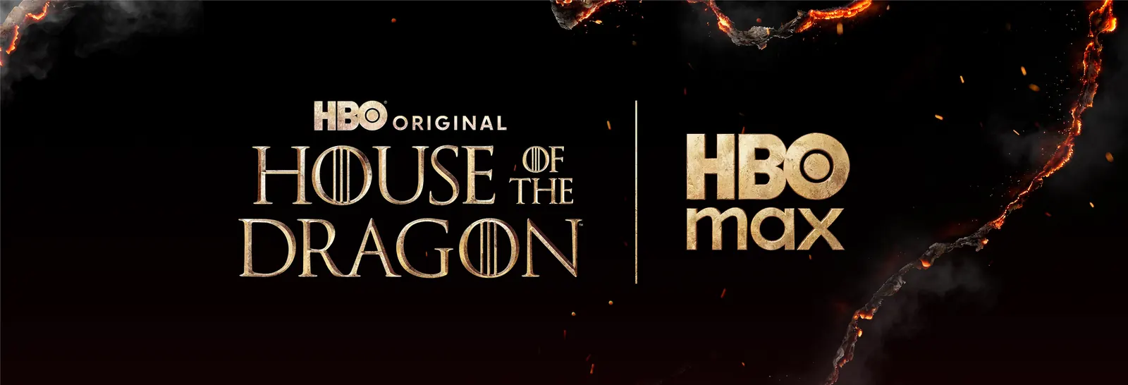 Wortmarke House of the Dragon und HBO Max.