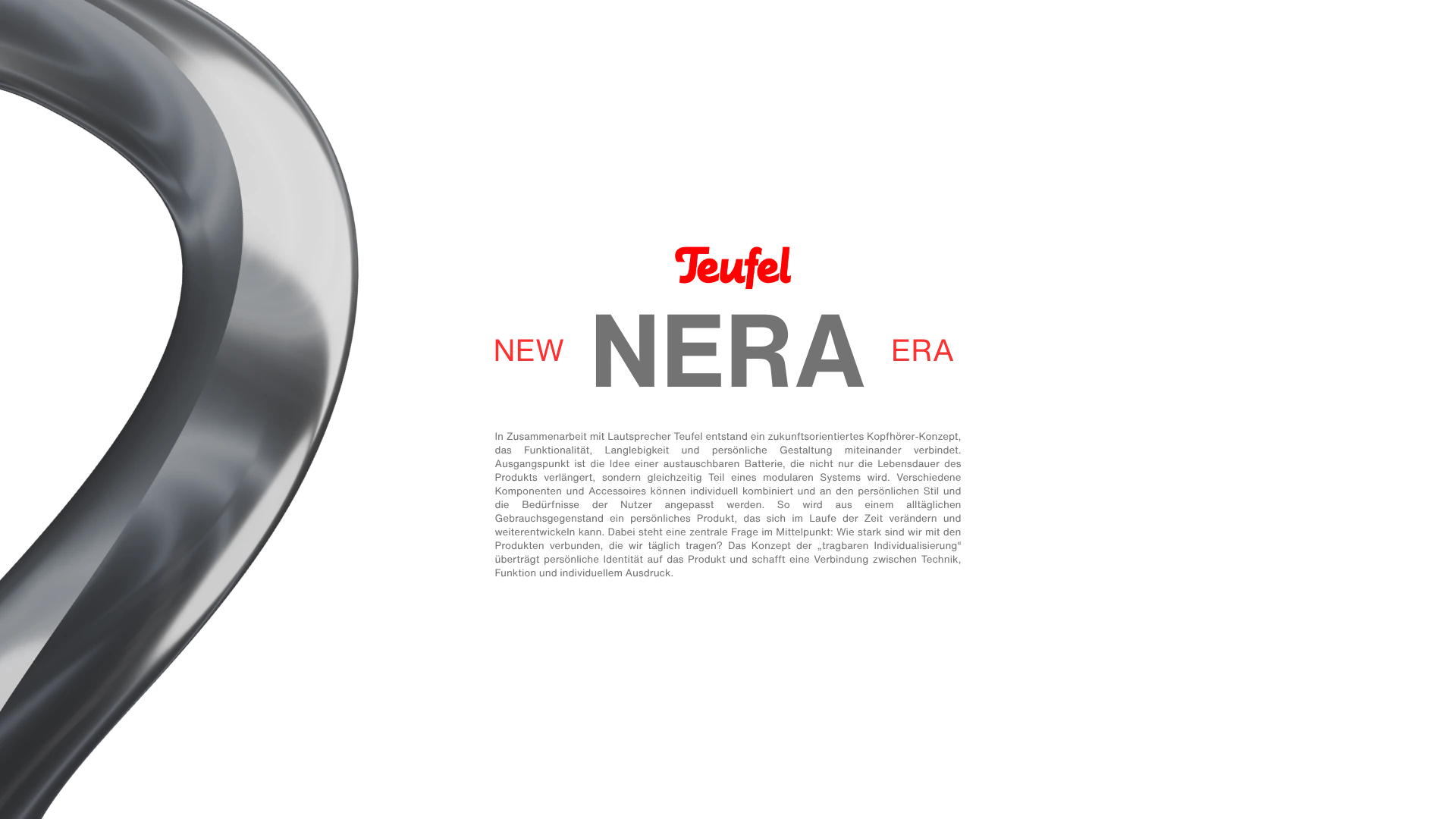 Key Visual Teufel NERA ERA.